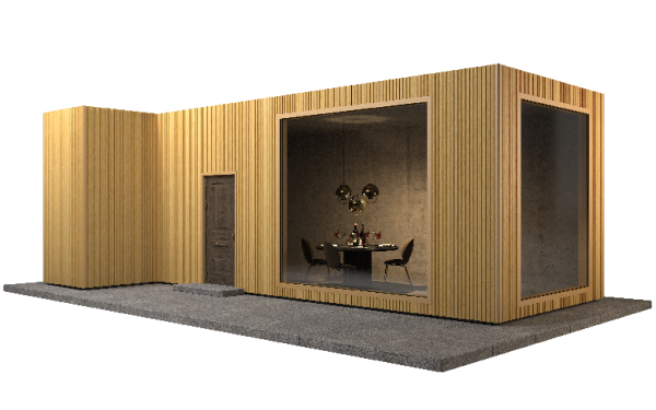 Фасадная панель GRINDERDECO, ДПК,двухсторонняя Песчаник купить в Шилке