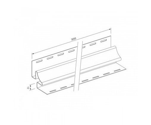 Внутренний угол для винилового сайдинга VOX STANDART купить в Шилке