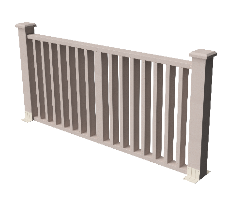 Ограждения декоративное ДПК GRINDERDECO  Риальто выбеленый дуб купить в Шилке