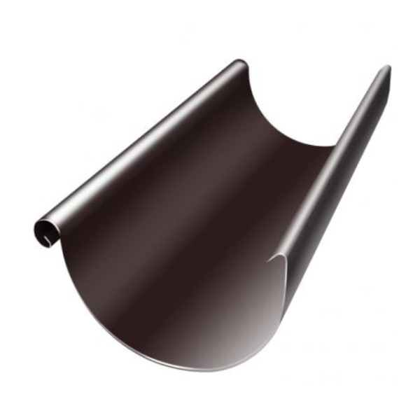 Водосток Grand Line 125x90 – Желоб 3м RAL 8017 купить в Шилке