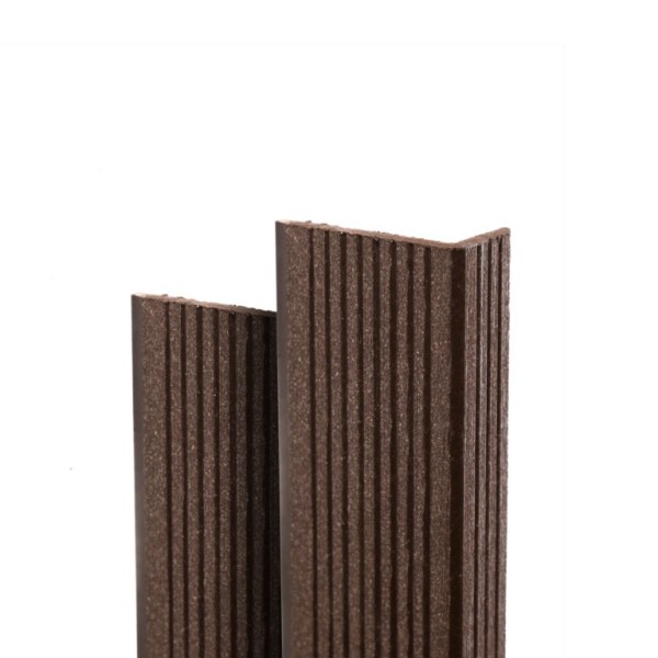 Угол торцевой Ecodecking Техно 70х35x3000 Шоколад купить в Шилке