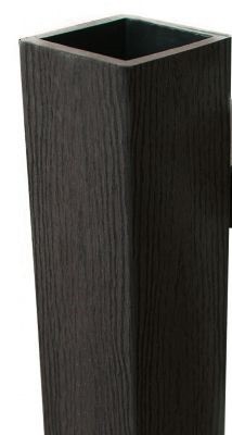 Столб опорный Woodvex Co-Extrusion Графит купить в Шилке