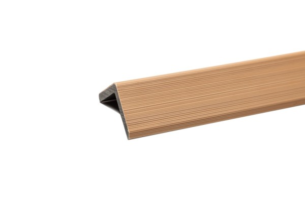 Уголок торцевой Ecodecking Скай коэкструзия 45х45х3000 Бук купить в Шилке