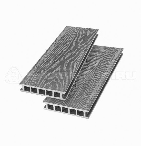 Террасная доска из ДПК SW-Fagus «SaveWood» пепельный купить в Шилке