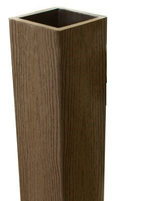 Столб опорный Woodvex Co-Extrusion Кофе купить в Шилке