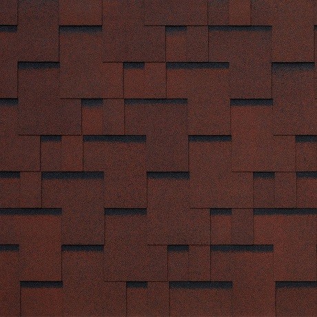 Гибкая черепица Tegola SAN REMO rosso 402 купить в Шилке