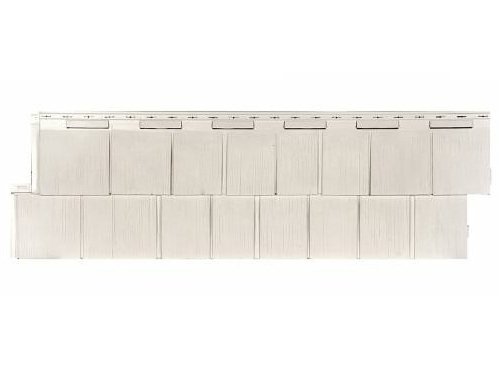 Фасадная панель T-Сайдинг-Щепа пихта ЭКО-1 Белый купить в Шилке