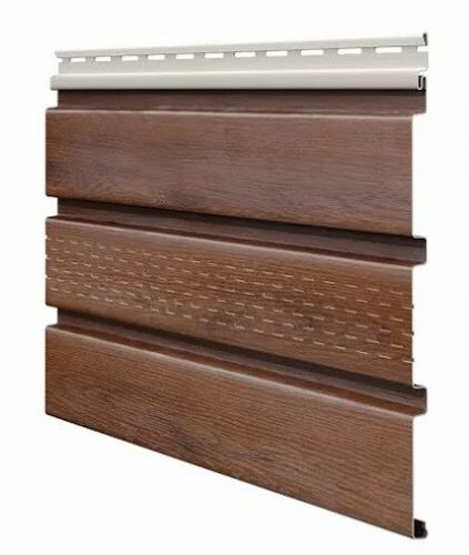 Софит ламинированный VOX UNICOLOR с центральной перфорацией, Коричневый купить в Шилке