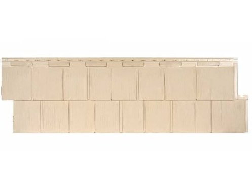 Фасадная панель T-Сайдинг-Щепа пихта ЭКО-1 Желтый купить в Шилке