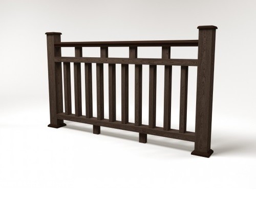 Ограждение из ДПК FG8 венге купить в Шилке