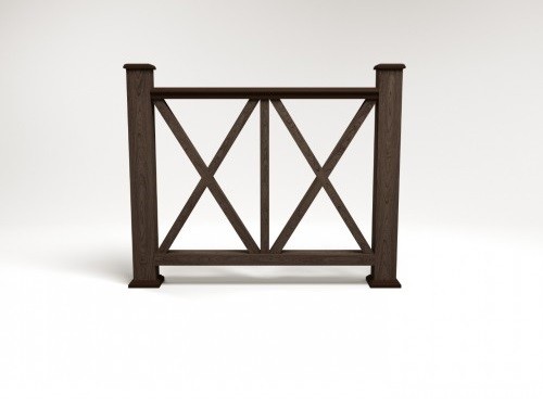 Ограждение из ДПК FG7 венге купить в Шилке